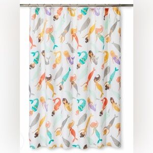 Pillowfort Mermaid/Narwhal shower curtain